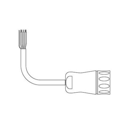 BEI Sensors  Functional Safety Encoders Accessories 2M Mating Cable Assembly RAL-020-012
