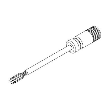 BEI Sensors  Connectors/Cable Assemblies UL PVC for M12 9416/111-8230/200-GM-XXX