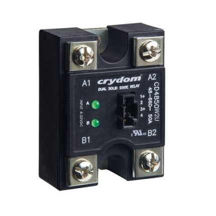 BEI Sensors Evolution Dual Series AC Output Panel Mount SSR CD4850W2V