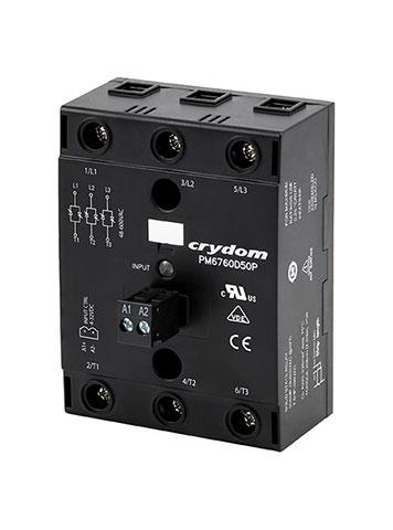 BEI Sensors PM67 Series Panel Mount 3-Phase SSR PM6760D50P