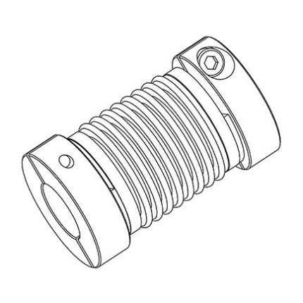BEI Sensors Mounting/Adapters Secured Bellows 9403/XX-YY
